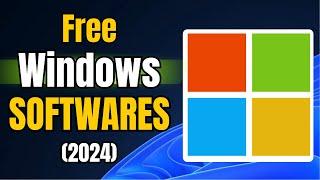 TOP 10 Best FREE Must Have Software For Windows Laptop & Desktop! ️2024