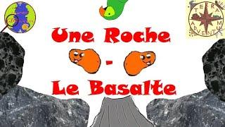 Une roche - le Basalte [Minute géologique #27]