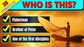 WHO IS THIS? 25 BIBLE QUESTIONS ABOUT FAMOUS CHARACTERS IN THE NEW TESTAMENT - The Bible Quiz