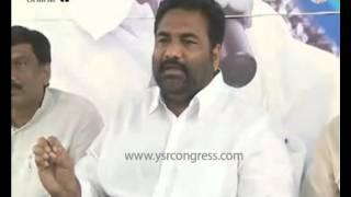 Nellore YSRCP MLA Kotamreddy speaks on Nellore Rural pollution problems 9 Sept 2015