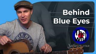 How to play Behind Blue Eyes by The Who | Guitar Lesson