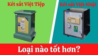 #1 So sánh két sắt việt tiệp với két sắt việt nhật loại nào tốt hơn