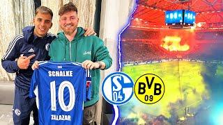 Schalke 04 vs. Dortmund - Derby Stadionvlog  | Unfassbare Fans & Spieler getroffen | ViscaBarca