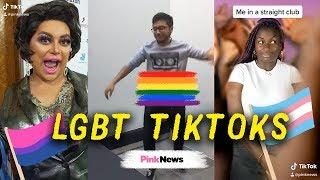 LGBT Tik Toks by PinkNews: Lesbian dating to gay TikTok memes