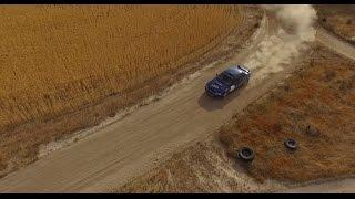 WRX rally car footage DJI Phantom 3