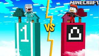 GEFANGENEN TURM vs SOLDATEN TURM in Minecraft !