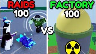 Blox Fruits 100 Pirate Raids vs 100 Factory Comparision! NO WAY!!