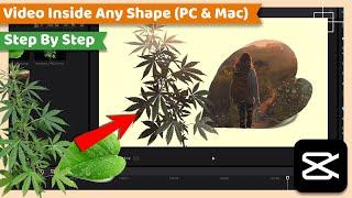 Video inside Shape or Logo | CapCut PC Tutorial