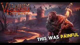 I DIDN'T THINK IT COULD GET ANY WORSE | VALHEIM ASHLANDS GAMEPLAY S1EP36