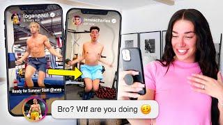 I COPIED MY FRIEND'S STORIES! *PRANK* 