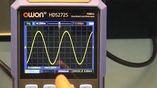 OWON HDS272S Handheld Oscilloscope Review - Part 1