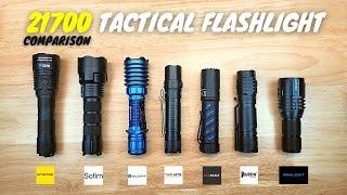 21700 Tactical Flashlight Comparison (Sofirn vs Nitecore vs ACEBEAM vs IMALENT  vs Wuben vs Olight)