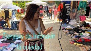 Outfits con ropa del tianguis con 150 ️ iris Gómez acompáñame al tianguis “