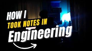 How I Take Notes During My Engineering Class From Notion | Civil Engineering