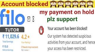 filo tutor account unblocked//filo tutor payment proof/filo tutor payment on hold/filo tutor blocked