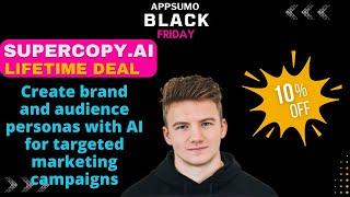 SuperCopy.ai Lifetime Deal I Build detailed personas for your brand and audience in minutes