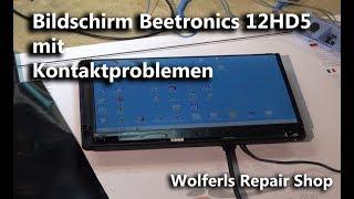 Beetronics 12HD5 12" FullHD Bildschirm mit Kontaktproblemen