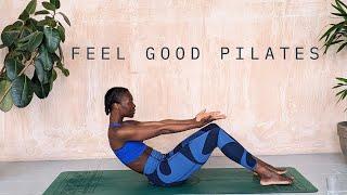 20MIN FEEL GOOD PILATES - FULL BODY WORKOUT FOR ENERGY AND POSITIVITY