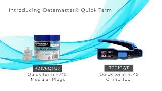 How to Assemble Datamaster® Quick Term | Access Communications - Datamaster®