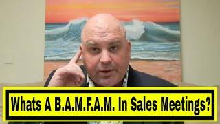 How to follow up in sales using BAMFAM [ITS EASY}