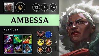 Ambessa Jungle vs Lee Sin: Unstoppable - EUW Grandmaster Patch 14.23