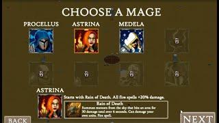 Mage & Monster playthrough all normal levels of the demo with Astrina