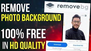 Remove.bg free download full image hd || How To Remove Photo Background