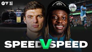 SPEED vs SPEED! MAX VERSTAPPEN and JEREMY DOKU go head to head in an EA SPORTS face-off!