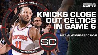 NBA Playoff Reaction  Knicks blow out Celtics to make ECF for first time since 2000 | SportsCenter
