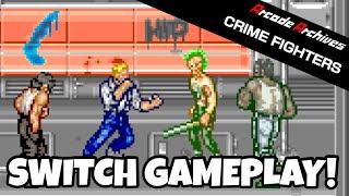 Arcade Archives Crime Fighters - Nintendo Switch Gameplay