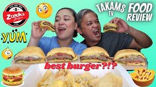 ZARK'S BURGERS FOOD REVIEW (Philippines) | TAKAMS TV