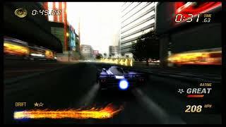 Burnout Revenge - EA Racer GT Preview Lap Perfect Rating 43.40