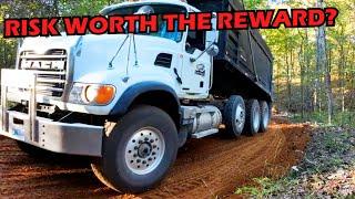 Is Renting a Dump Truck Worth It? Building a Road in the Forest