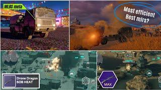 MWT Tank Battles SR5 GMLRS MK3 Drone dragon 60B Heat is this best mlrs? (gameplay )