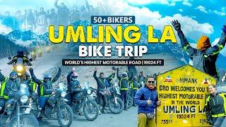 Umling La Pass Bike Trip Ladakh | World's Highest Motorable Pass | Hanle to Umling La