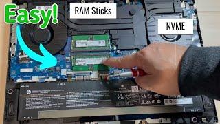 How to Upgrade RAM   HP Victus 16 Gaming Laptop