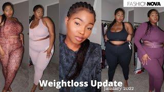 Weightloss Update | Postponing My Tummy Tuck, Gained Weight, Fashion Nova Curve Sport Wear Try On