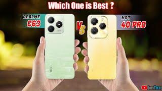  Duel High Tech! Realme C63 Vs Infinix Hot 40 Pro Off in a Smartphone Showdown!