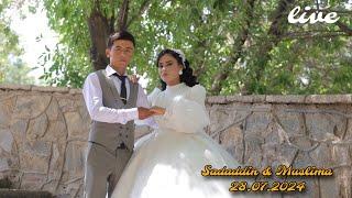 ( Sadaddin & Muslima ) Dunyo To'yxonasi 28.07.2024 Wedding Day Dumon Qala Bonu Studio Live....