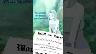 Would You Rather ft. @StarEevee and @MoonEevee #shorts #animation #funny  #wouldyourather