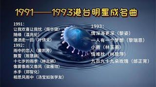 1991——1993港台明星成名曲