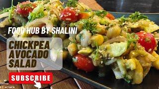 Healthy Salad For Weight Loss | Avacado Chickpea Salad For Rapid Weight Loss | Healthy Dinner Recipe