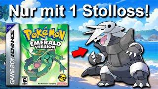 Kann man Pokemon Smaragd mit NUR einem STOLLOSS durchspielen? (+ So wenig Kämpfe wie möglich)