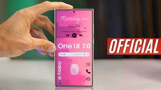 Samsung One UI 7.0 Android 15 - OFFICIAL