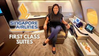 Singapore Airlines First Class Suites A380 | Double Suite | Singapore to Sydney