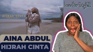 HIJRAH CINTA - ROSSA (COVER BY AINA ABDUL) Reaction