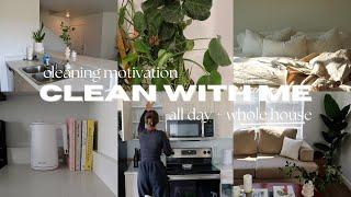 Clean with me | Full Townhome deep cleaning motivation