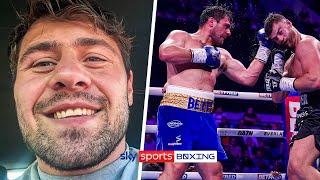 Dave Allen reacts to BRUTAL Johnny Fisher knockout 
