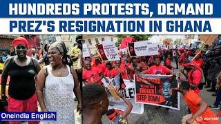 Ghana demonstrators demand President's resignation as inflation worsens |Oneindia News*International