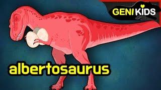 Albertosaurus | My Little Ugly Dinoling | Dinosaurs short movie for kids Genikids